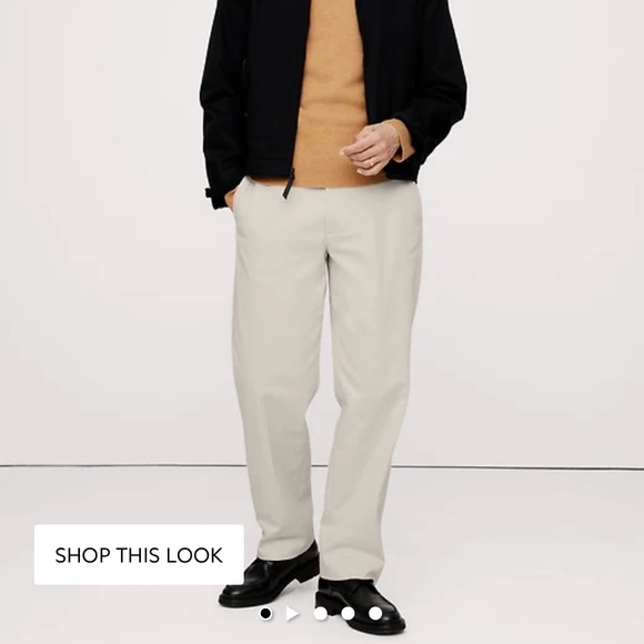 Men’s Relaxed Italian Stretch Chino Banana Republic - Picture 4 of 7